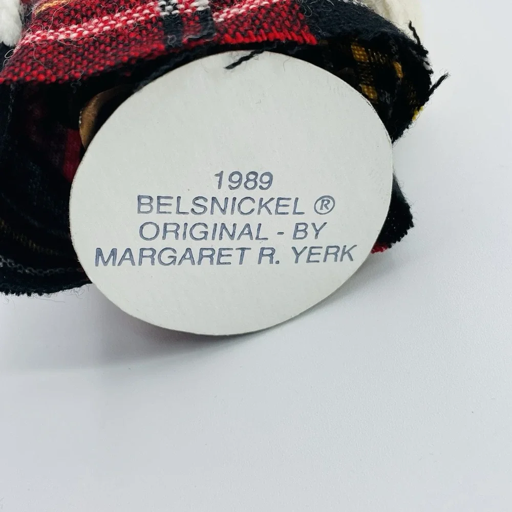 1989‎ BELSNICKEL By Margaret Yerk Pennsylvania German Santa Christmas Ornament